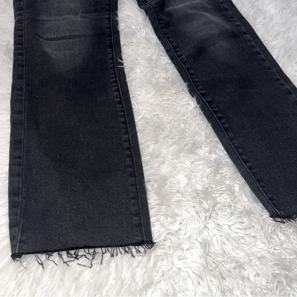 SOLD MERCARI *HP* Stradivarius STR Washed Black Slim Mom Jeans - Picture 7 of 12